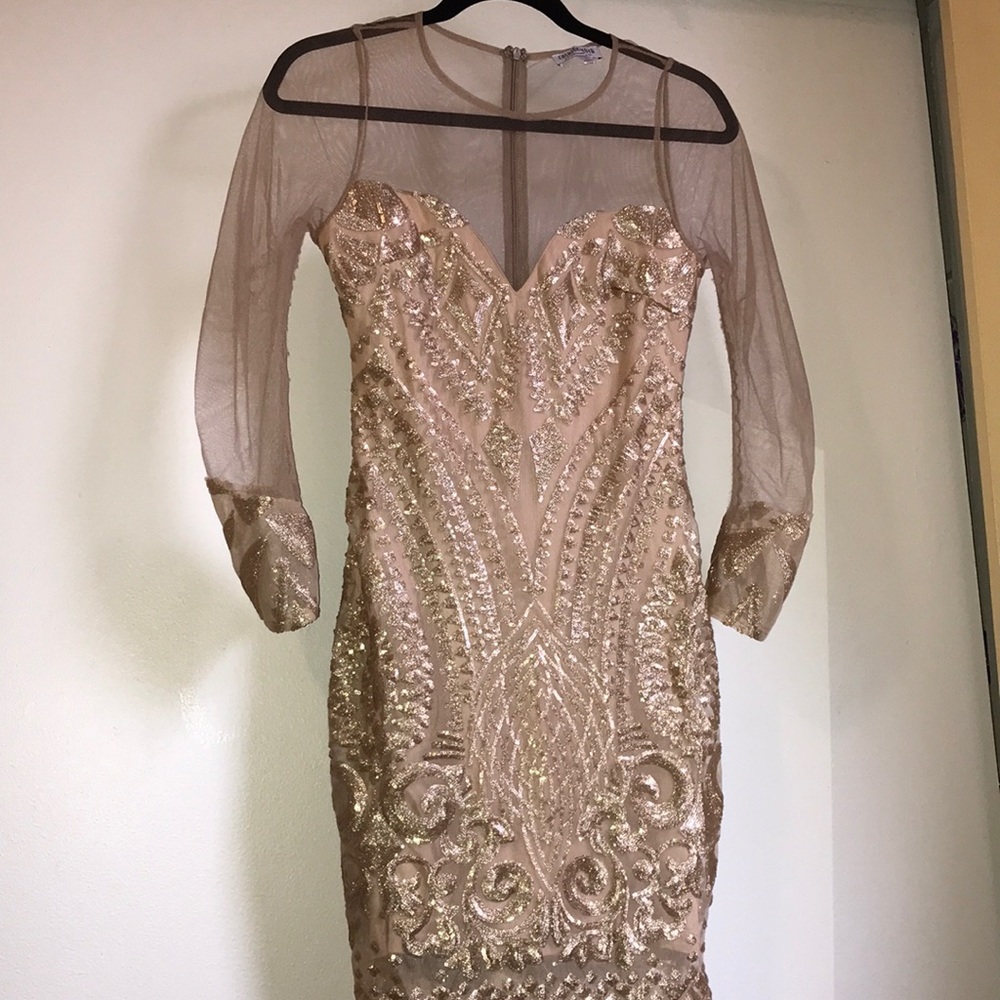 Women’s glitter sequined dress